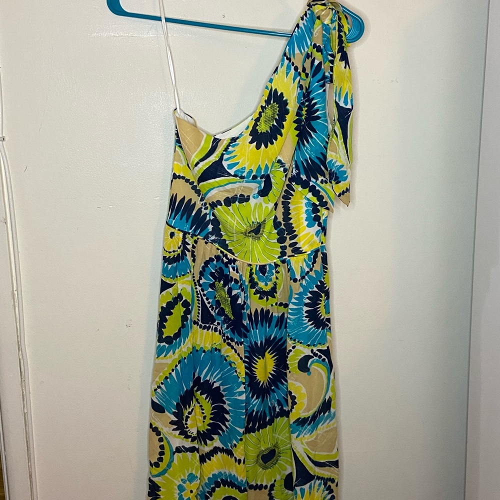 Trina Turk off the shoulder dress